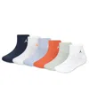 Jordan Boys 7-11 Ankle Socks, 6-pack In Multi