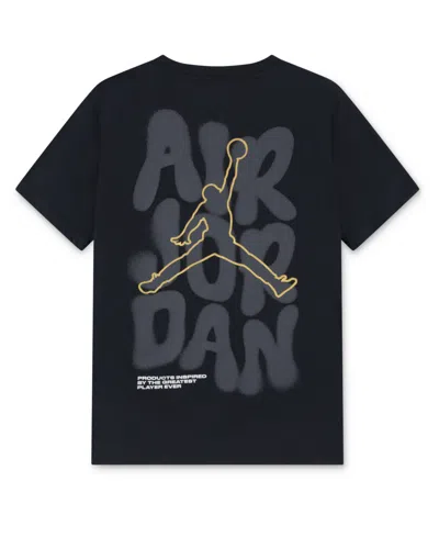 Jordan Kids' Boys 8-18 Graphic Print Crewneck T-shirt In Blue