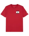 Jordan Boys 8-18 Label Graphic Print T-shirt In Red