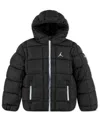 Jordan Big Kids' Essential Midweight Puffer In Black
