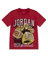 Jordan Boys 8-18 Rings Graphic Print T-shirt In Red