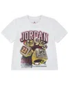 Jordan Kids' Boys 8-18 Rings Graphic Print T-shirt In White
