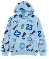 Jordan Boys 8-18 Street Champ Printed Pull On Hoodie In Blue