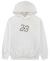 Jordan Boys 8-18 Street Champ Pull On Long Sleeve Hoodie In White