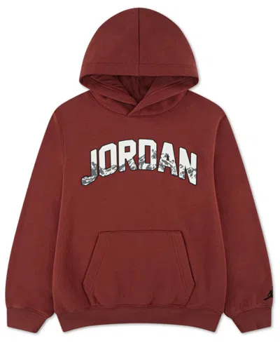 Jordan Kids' Boys 8-20 Gift Giving Hanging Long-sleeve Hoodie In Brown