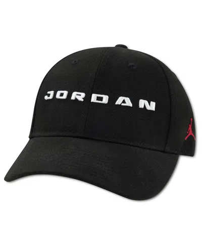 Jordan Kids' Boys' 8-20 Structured Strap Back Cap In Black