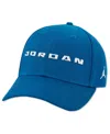 Jordan Boys' 8-20 Structured Strap Back Cap In Blue