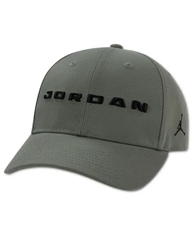 Jordan Kids' Boys' 8-20 Structured Strap Back Cap In Gray
