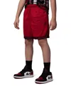 Jordan Big Boys Taping Mesh Shorts In Red