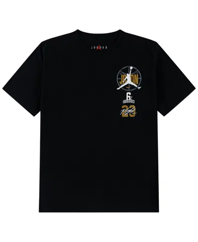 Jordan Kids' Boys' 8-20 Gold Standard Short-sleeve T-shirt In Black