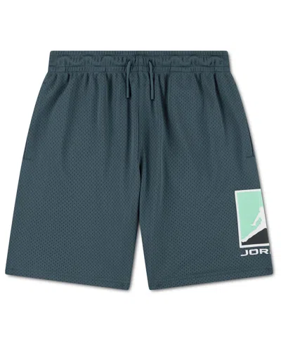 Jordan Kids' Boys' 8-20 Pull-on Mesh Shorts In Green