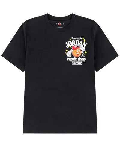Jordan Boys' 8-20 Short-sleeve T-shirt In Black