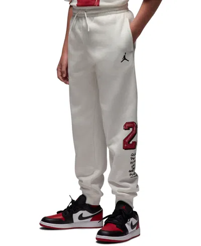 Jordan Boys' 8-20 Sketch Fleece Pants In Gray