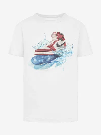 Jordan Babies' Boys Aj1 Wave T-shirt In White