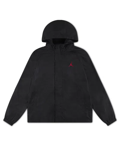 Jordan Kids' Boys And Girls 8-20 System Long Sleeve Jacket In Black
