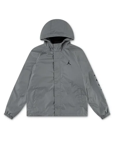 Jordan Kids' Boys And Girls 8-20 System Long Sleeve Jacket In Gray
