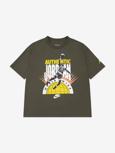 Jordan Babies'  Boys Authentic  T-shirt In Green