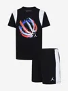 Jordan Boys Basketball Fire Short Set