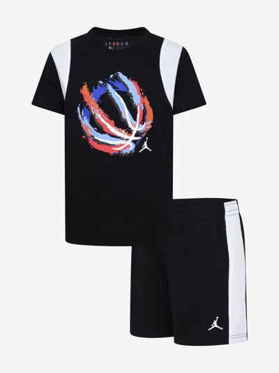Jordan Boys Basketball Fire Short Set