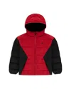Jordan Big Kids' Brooklyn Puffer In Red