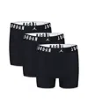 Jordan Kids' Big Boys Flight Dri-fit Cotton Core Boxer Briefs, Pack Of 3 In Black
