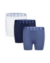 Jordan Boys' Flight Modal Boxer Briefs, Pack Of 3 - Big Kid In Obsidian