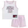 Jordan Boys  23 Jersey Set In Black/pink
