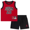 Jordan Toddler Boys 23 Jersey Set In Red/black