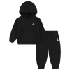 Jordan Boys   Brooklyn Fleece Pullover Set In Black
