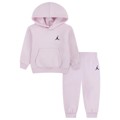 Jordan Kids' Boys Infant   Brooklyn Fleece Pullover Set In Pink