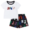 Jordan Boys Infant   Court Of Legends Shorts Set In Black/white