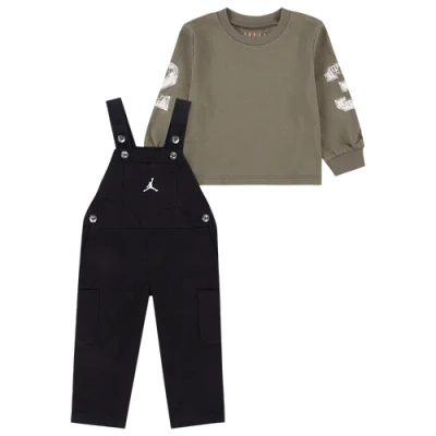 Jordan Kids' Boys Infant   Mvp Overall Set In Black