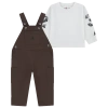 Jordan Boys Infant   Mvp Overall Set In Brown