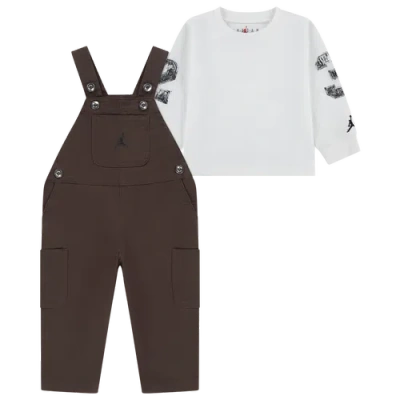 Jordan Kids' Boys Infant   Mvp Overall Set In Brown