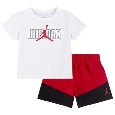 Jordan Kids' Boys Infant   Stacked Mixed Set In Red/gym Red
