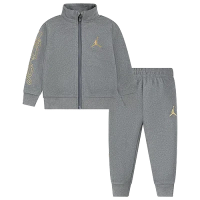 Jordan Kids' Boys Infant   Take Flight B&g Tricot Set In Gray