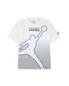 Jordan Boys' Jm Global Graphic Print Ombre Tee - Big Kid In White
