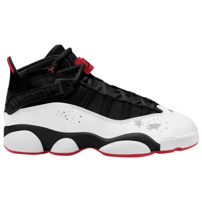Jordan Kids' Boys  6 Rings In Univ Red/white/black