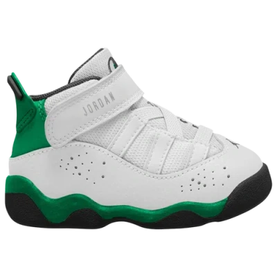 Jordan Kids' Boys  6 Rings In White/lucky Green/black
