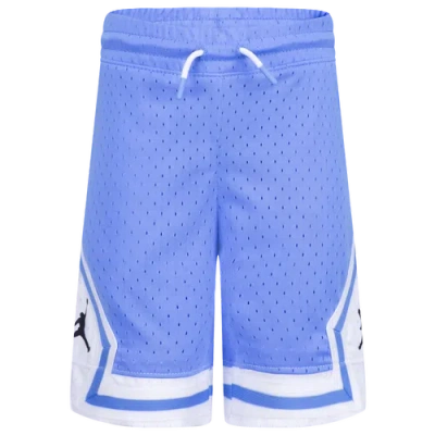 Jordan Kids' Boys  Air Diamond Shorts In Carolina/white