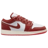 Jordan Air  1 Low Se Basketball Sneaker In White/dune Red/lobster