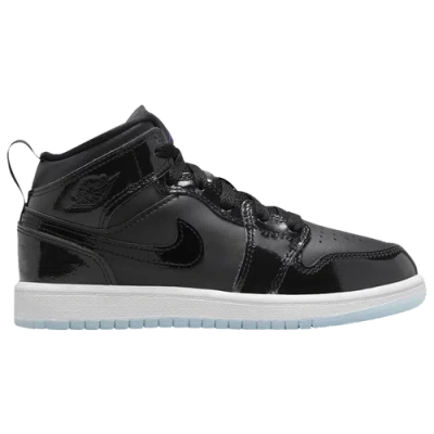 Jordan Kids' Boys  Air  1 Mid Se In Dark Concord/black/white