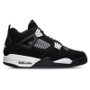 Jordan Air  4 Retro "white Thunder" Sneakers In Black/white