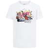 Jordan Boys  Dunk T-shirt In White/red