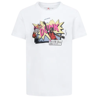 JORDAN BOYS JORDAN AIR COMICS DUNK SHORT SLEEVE T-SHIRT