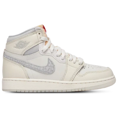 Jordan Kids' Boys   Air  Retro 1 Hi In White