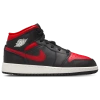 Jordan Boys   Aj 1 Mid In Black/red/white