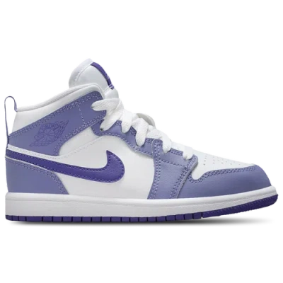 Jordan Kids' Boys  Aj 1 Mid In Purple