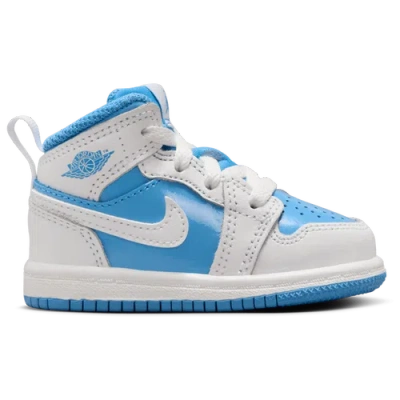 Jordan Kids' Boys  Aj 1 Mid Se In Carolina/white