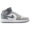 Jordan Boys  Aj 1 Mid Se In White/cool Grey/medium Grey
